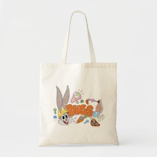 BUGS BUNNY BUILDERS™| BUGS BUNNY™-kettingkunst Tote Bag (Voorkant)