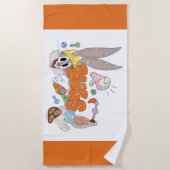 BUGS BUNNY BUILDERS™| BUGS BUNNY™-schets Strandlaken (Voorkant)
