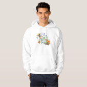 BUGS BUNNY BUILDERS™| DAFFY DUCK™-schets Hoodie (Voorkant volledig)