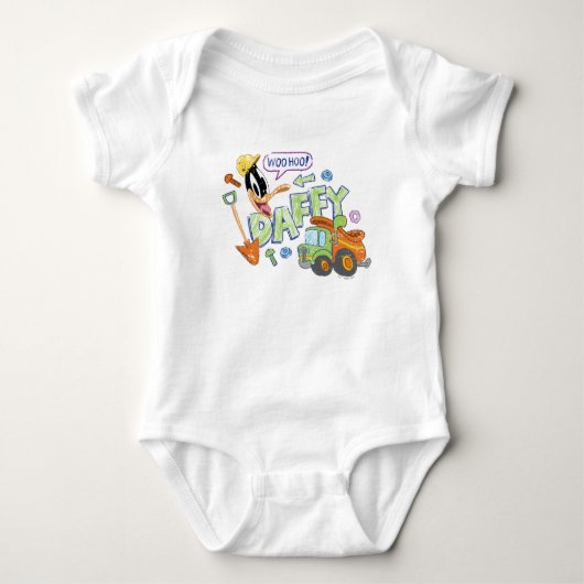 BUGS BUNNY BUILDERS™| DAFFY DUCK™ Schets Kunst Romper (Voorkant)