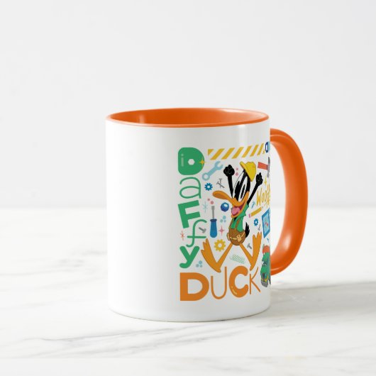 BUGS BUNNY BUILDERS™| DAFFY DUCK™ Worktools Mok (Voorkant rechts)