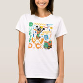 BUGS BUNNY BUILDERS™| DAFFY DUCK™ Worktools T-shirt (Voorkant)