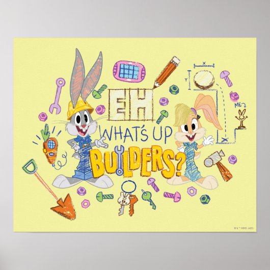 BUGS BUNNY BUILDERS™| Eh, Wat is Er Aan de Hand Bo Poster (Voorkant)