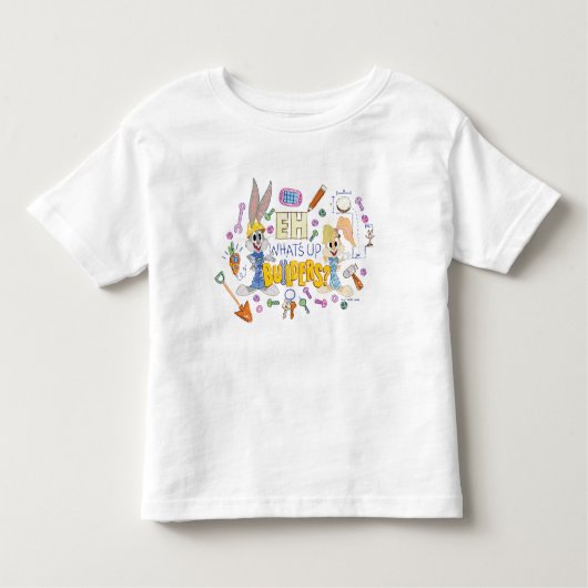 BUGS BUNNY BUILDERS™| Eh, wat zit er in Builders? Kinder Shirts (Voorkant)