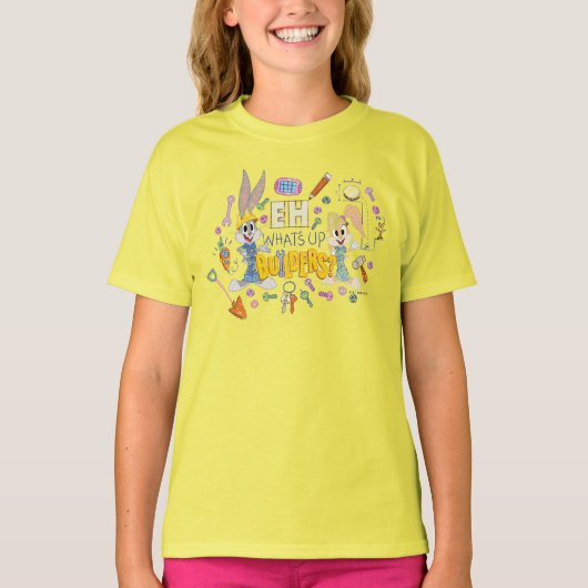 BUGS BUNNY BUILDERS™| Eh, wat zit er in Builders? T-shirt (Voorkant)