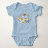 BUGS BUNNY BUILDERS™| Group Sketch Art Romper (Voorkant)