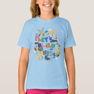 BUGS BUNNY BUILDERS™ "Laten we dit bouwen" Collag T-shirt
