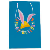 BUGS BUNNY BUILDERS™| Logo cirkel met bouwhelm Medium Cadeauzakje (Voorkant)