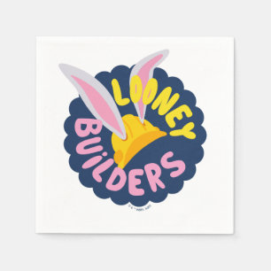 BUGS BUNNY BUILDERS™  Logo met hard Pet Servet