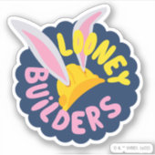 BUGS BUNNY BUILDERS™| Logo met hard Pet Sticker (Voorkant)