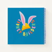 BUGS BUNNY BUILDERS™| Logo voor harde Petten Notitieboek (Achterkant)