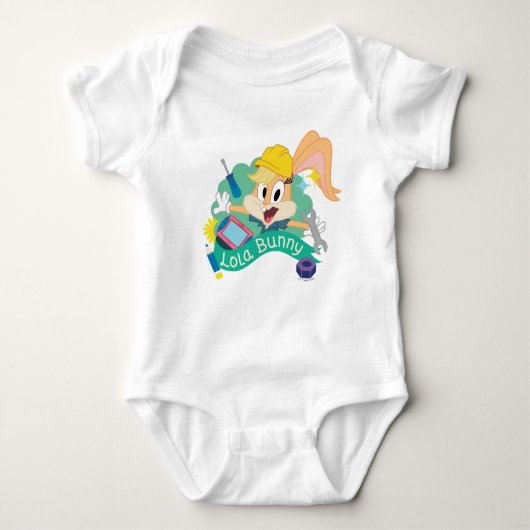 BUGS BUNNY BUILDERS™| Lola Bunny Character Graphic Romper (Voorkant)