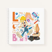 BUGS BUNNY BUILDERS™| Lola Bunny Werk Gereedschap Notitieboek (Voorkant)