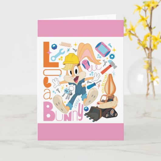 BUGS BUNNY BUILDERS™| Lola Bunny Work Tools Kaart (Gele Bloem)