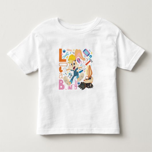 BUGS BUNNY BUILDERS™| Lola Bunny Work Tools Kinder Shirts (Voorkant)