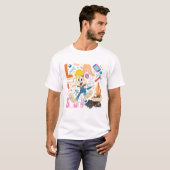BUGS BUNNY BUILDERS™| Lola Bunny Work Tools T-shirt (Voorkant volledig)