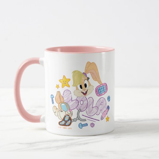 BUGS BUNNY BUILDERS™| Lola-schets kunst Mok (Links)