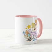 BUGS BUNNY BUILDERS™| Lola-schets kunst Mok (Voorkant rechts)