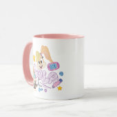 BUGS BUNNY BUILDERS™| Lola-schets kunst Mok (Voorkant links)