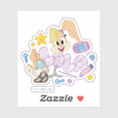 BUGS BUNNY BUILDERS™| Lola Sketch Art Sticker (Vel)