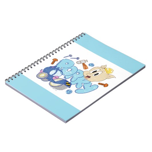 BUGS BUNNY BUILDERS™| Porky Sketch Art Notitieboek (Linkerzijde)
