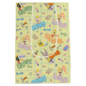 BUGS BUNNY BUILDERS™| tekenschetspatroon Medium Cadeauzakje (Achterkant)