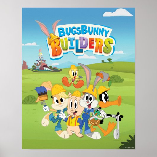BUGS BUNNY BUILDERS™| The Looney Builders Group Poster (Voorkant)