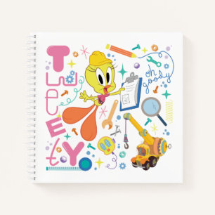 BUGS BUNNY BUILDERS™  TWEETY™ Werk Gereedschap Notitieboek
