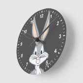 BUGS BUNNY™ | Bunny Stare Ronde Klok (Hoek)