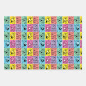 BUGS BUNNY™ Color Block Expressies Inpakpapier Vel (Voorkant)