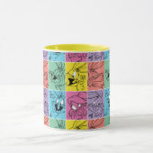 BUGS BUNNY™ Color Block Expressies Mok (Midden)