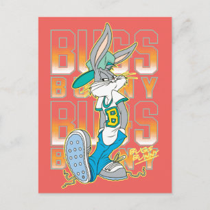 BUGS BUNNY™ Cool School Outfit Briefkaart