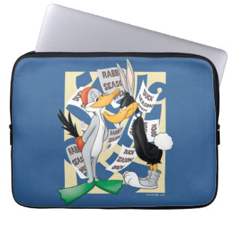 BUGS BUNNY™ & DAFFY DUCK™ Ready for Hunting Season Laptop Sleeve