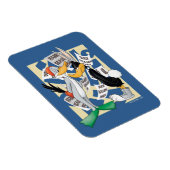 BUGS BUNNY™ & DAFFY DUCK™ Ready for Hunting Season Magneet (Rechterzijde)