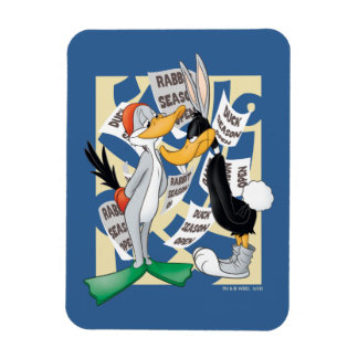 BUGS BUNNY™ & DAFFY DUCK™ Ready for Hunting Season Magneet