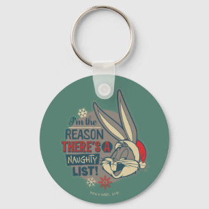 BUGS BUNNY™- De reden dat er een stoute lijst is Sleutelhanger