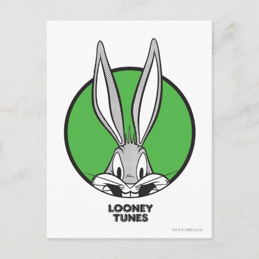 BUGS BUNNY™ Dotty Icon Briefkaart (Voorkant)
