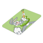 BUGS BUNNY™ draait op gitaar Magneet (Linkerzijde)