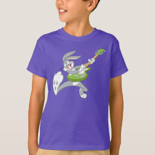 BUGS BUNNY™ draait op gitaar T-shirt