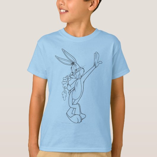 BUGS BUNNY™ Eating Carrot T-shirt (Voorkant)