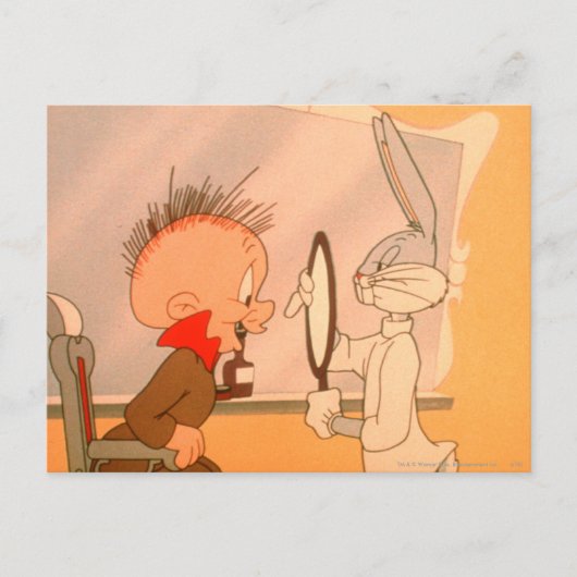 BUGS BUNNY™ en ELMER FUDD™ 2 Briefkaart (Voorkant)
