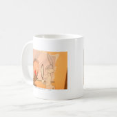 BUGS BUNNY™ en ELMER FUDD™ 2 Koffiemok (Voorkant links)