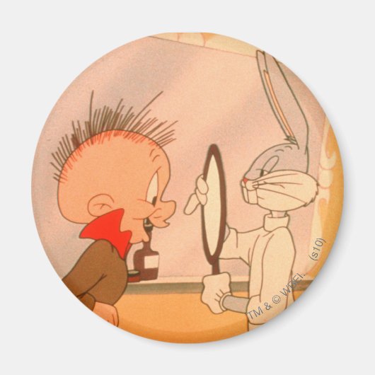 BUGS BUNNY™ en ELMER FUDD™ 2 Magneet (Voorkant)