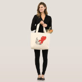 BUGS BUNNY™ en Gossamer 2 Grote Tote Bag (Voorkant (model))
