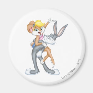 BUGS BUNNY™ en Lola Bunny 2 Magneet