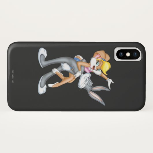 BUGS BUNNY™ en Lola Bunny Case-Mate iPhone Case (Achterkant (horizontaal))