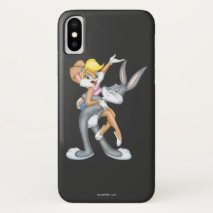 BUGS BUNNY™ en Lola Bunny iPhone X Hoesje