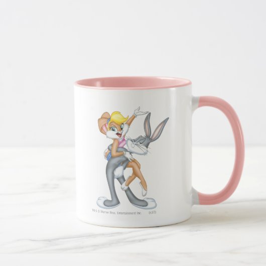 BUGS BUNNY™ en Lola Bunny Mok (Rechts)