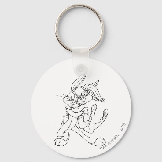 BUGS BUNNY™ en Lola Bunny Sleutelhanger (Voorkant)