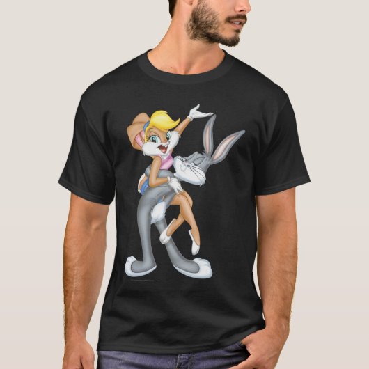 BUGS BUNNY™ en Lola Bunny T-shirt (Voorkant)